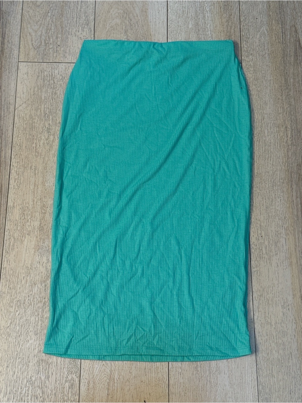 AFRM Teal Pencil Skirt Women’s Medium NWT - Picture 1 of 3